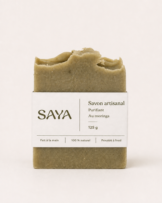 Savon purifiant au moringa 125 g