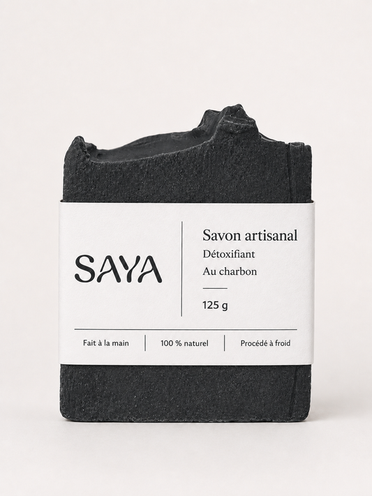 Savon détoxifiant au charbon 125g